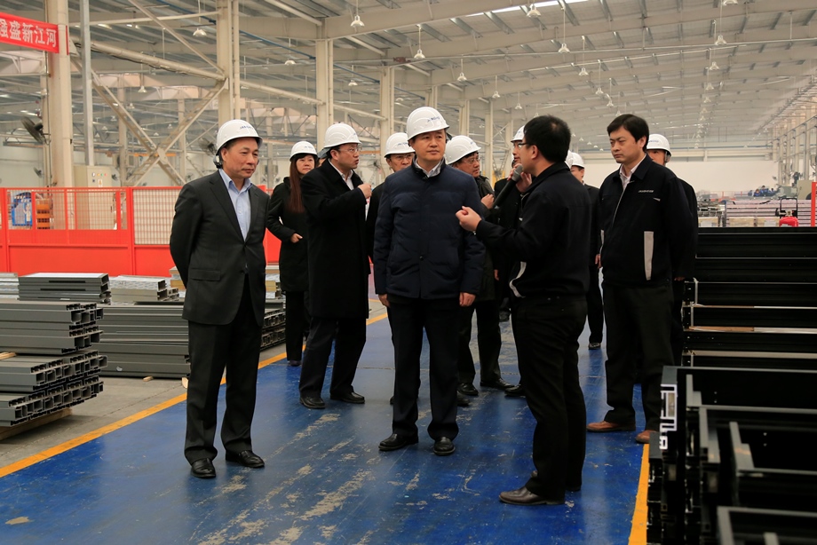 北京市委常委、宣傳部長李偉一行蒞臨江河創(chuàng)建專題調(diào)研